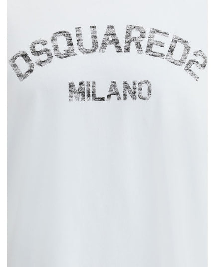 Dsquared² White Cotton T-Shirt
