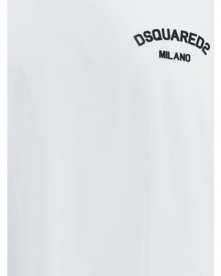 Dsquared² White Cotton T-Shirt