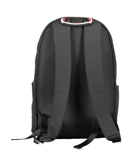 Tommy Hilfiger Black Polyester Backpack