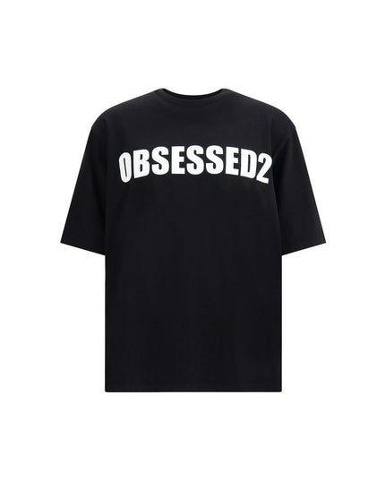 Dsquared² Black Cotton T-Shirt