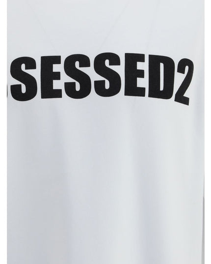 Dsquared² White Cotton T-Shirt