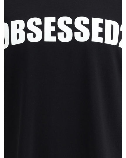 Dsquared² Black Cotton T-Shirt