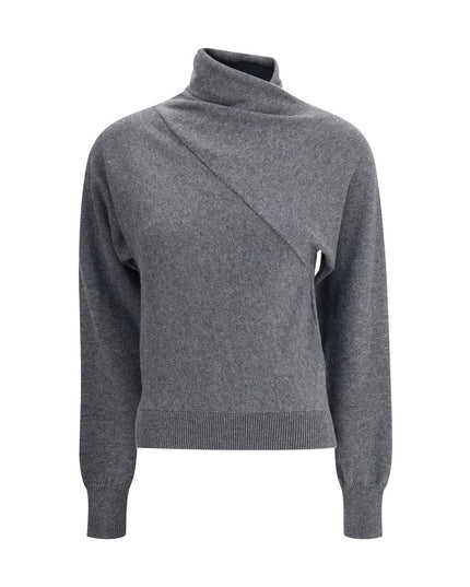 Tom Ford Gray Cashmere Turtleneck
