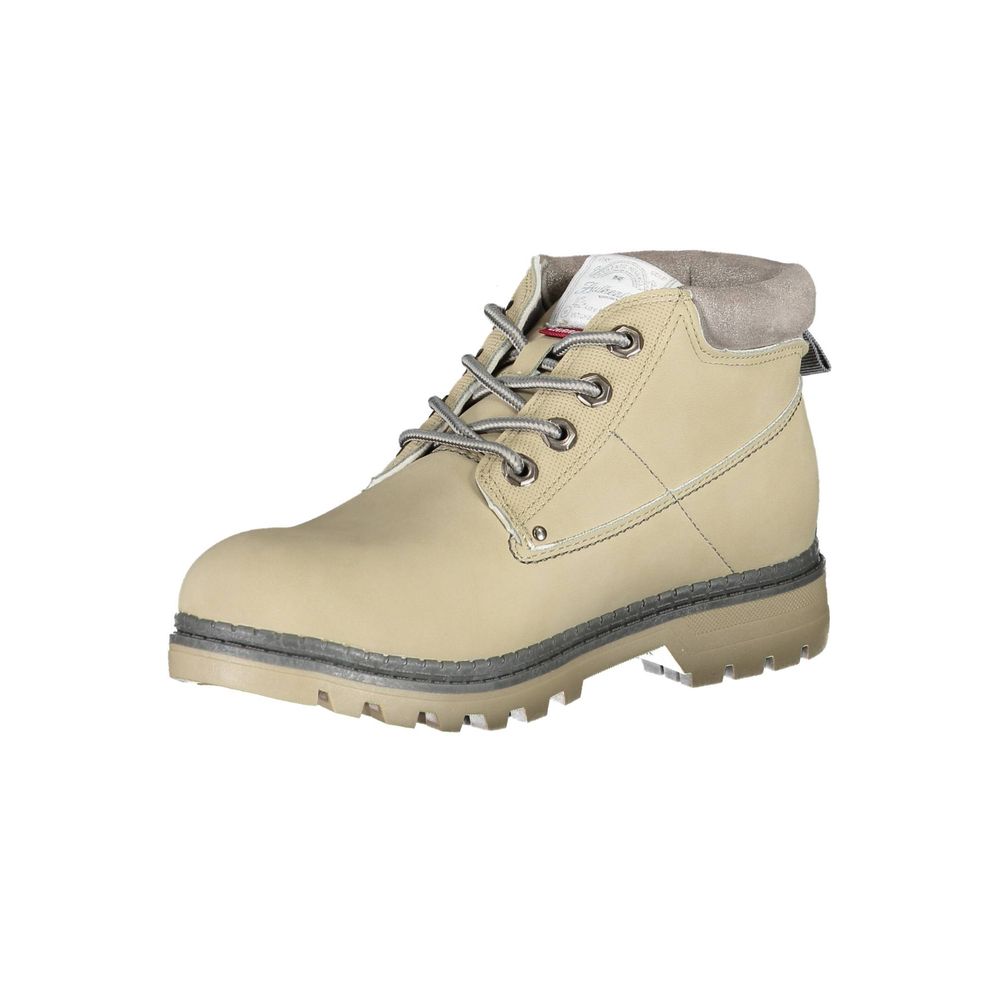Carrera Beige Polyester Women Boot