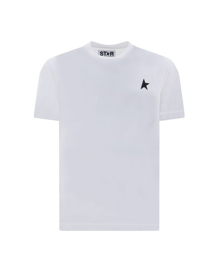 Golden Goose White Cotton T-Shirt