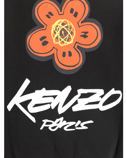 Kenzo Black Cotton Sweatshirt