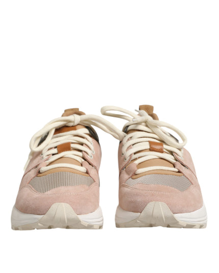 Dondup Multicolor Suede Low Top Women Sneakers Shoes