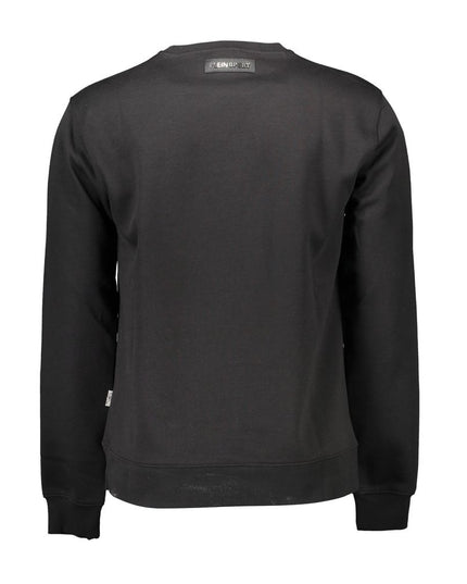 Plein Sport Black Cotton Men Sweater