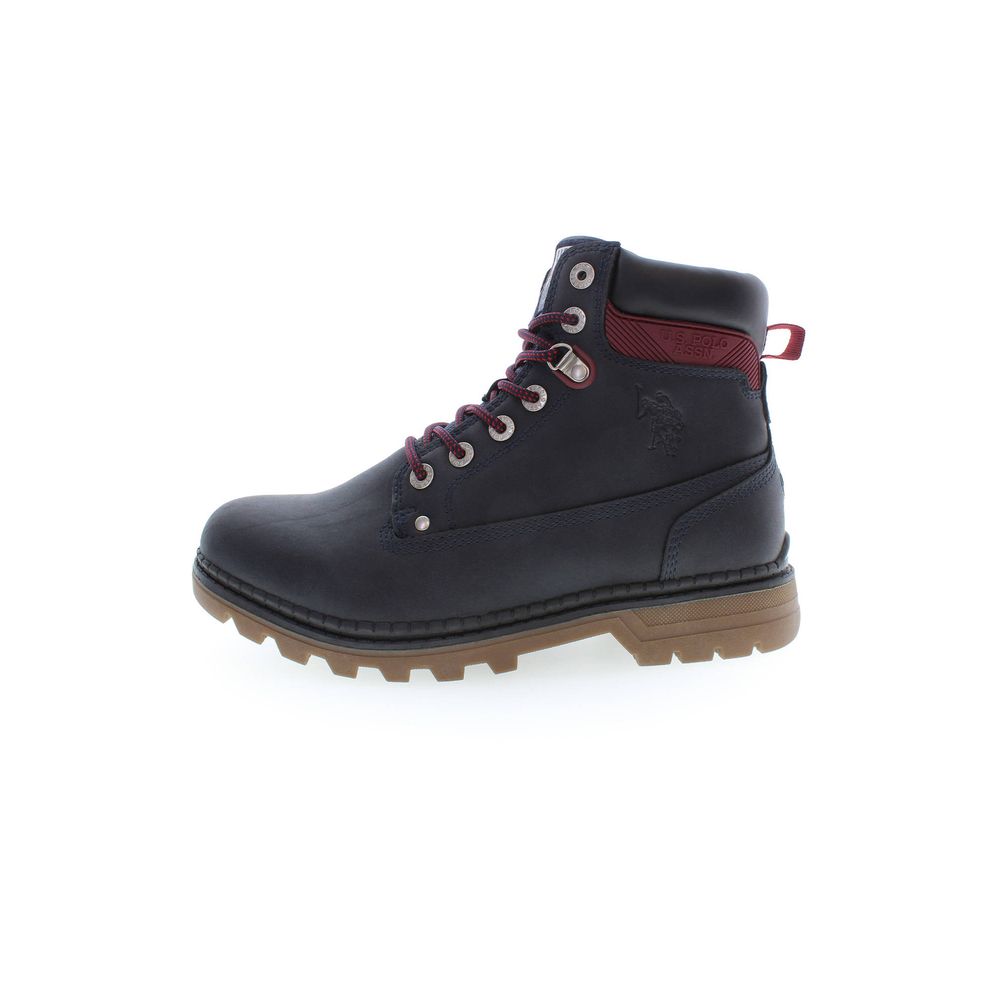 U.S. POLO ASSN. Blue Polyester Ankle