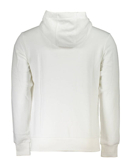 La Martina White Cotton Men Sweater