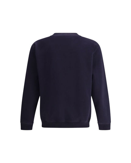 Brunello Cucinelli Blue Cotton Sweatshirt