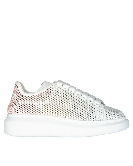 Alexander McQueen White Calfskin Chunky Sneakers