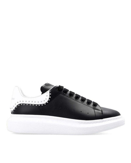 Alexander McQueen Black Calfskin Chunky Sneakers