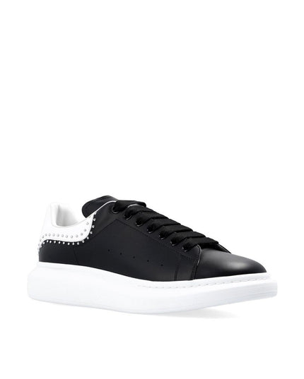 Alexander McQueen Black Calfskin Chunky Sneakers