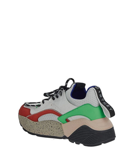 Stella McCartney White Vegan Leather Chunky Sneakers