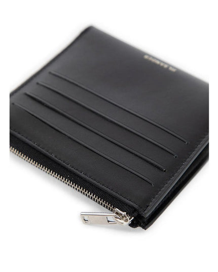 Jil Sander Black Leather Cardholder