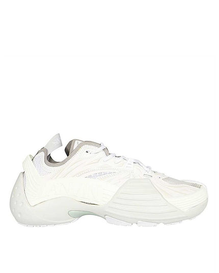 Lanvin White Polyethylene Athletic Sneakers