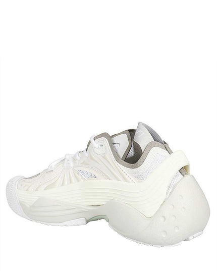 Lanvin White Polyethylene Athletic Sneakers