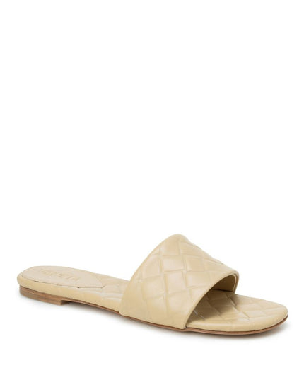 Bottega Veneta Beige Lamb Leather Sandals