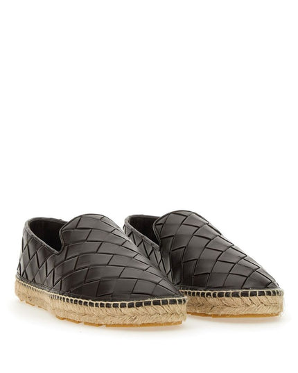 Bottega Veneta Brown Calfskin Espadrilles