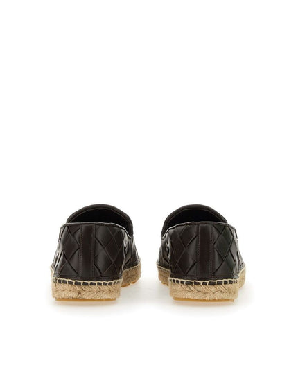 Bottega Veneta Brown Calfskin Espadrilles