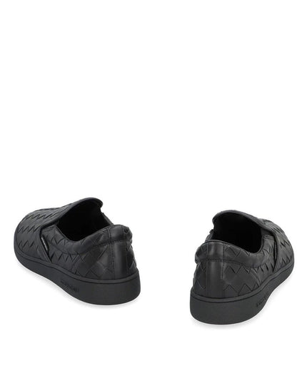 Bottega Veneta Black Calfskin Sneakers