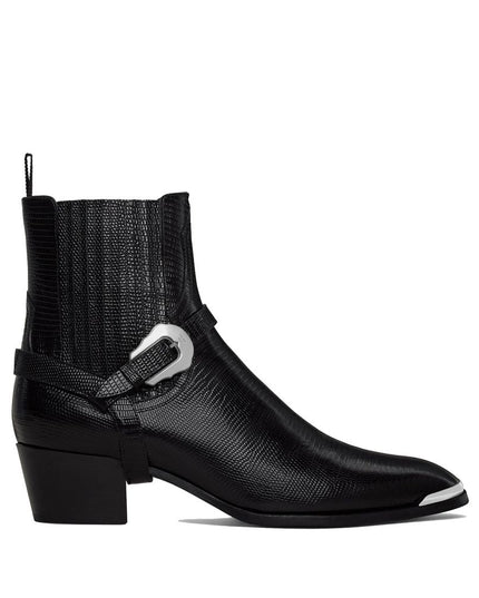Celine Black Calfskin Chelsea Boots
