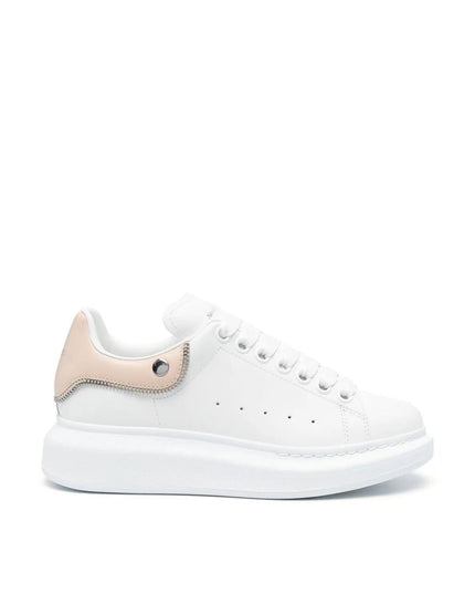 Alexander McQueen White Calfskin Chunky Sneakers
