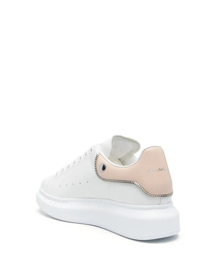 Alexander McQueen White Calfskin Chunky Sneakers