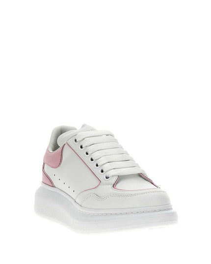 Alexander McQueen White Calfskin Low Top Sneakers