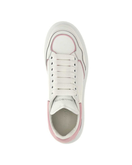 Alexander McQueen White Calfskin Low Top Sneakers