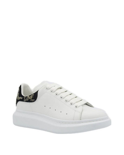 Alexander McQueen White Calfskin Chunky Sneakers