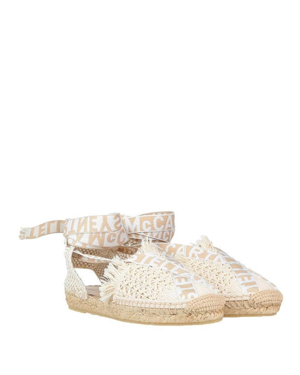 Stella McCartney Beige Canvas Espadrilles
