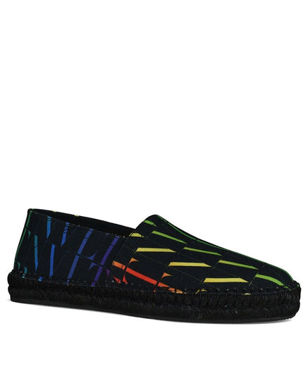 Valentino Garavani Black Canvas Espadrilles