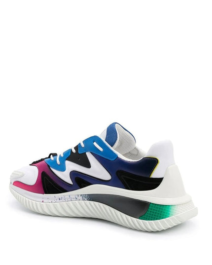 Valentino Garavani White Fabric Athletic Sneakers