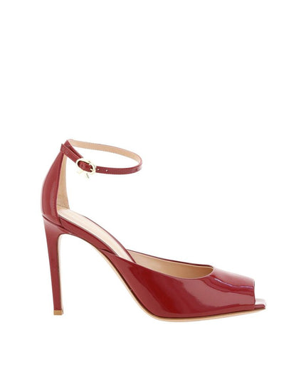 Gianvito Rossi Red Calfskin High Heel Pumps