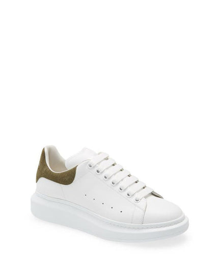 Alexander McQueen White Calfskin Low Top Sneakers