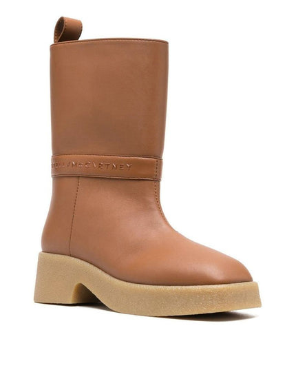 Stella McCartney Brown Polyethylene Chelsea Boots