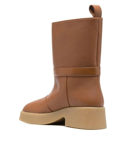 Stella McCartney Brown Polyethylene Chelsea Boots