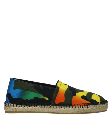 Valentino Garavani Green Canvas Espadrilles