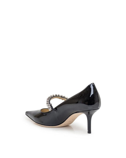 Jimmy Choo Black Calfskin High Heel Pumps