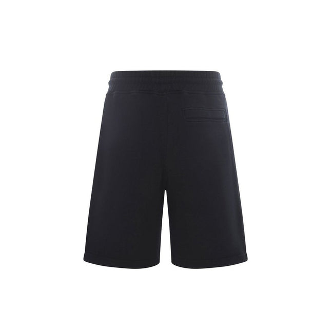 Marcelo Burlon Black Cotton Shorts