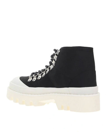 Proenza Schouler Black Canvas Chunky Sneakers
