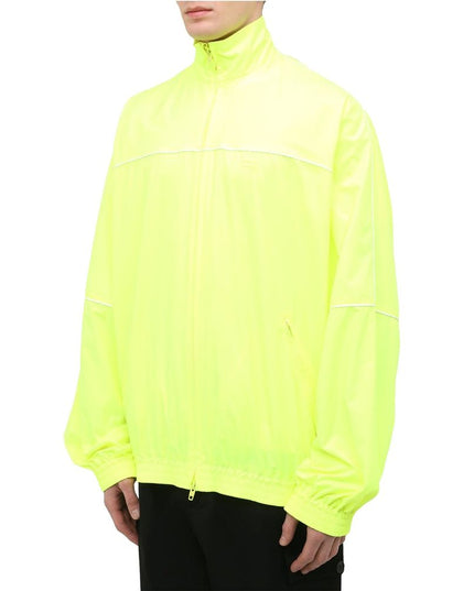 Balenciaga Yellow Polyamide Bomber