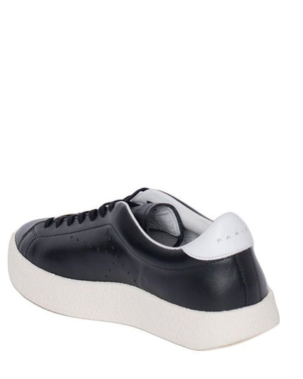 Kenzo Black Calfskin Low Top Sneakers