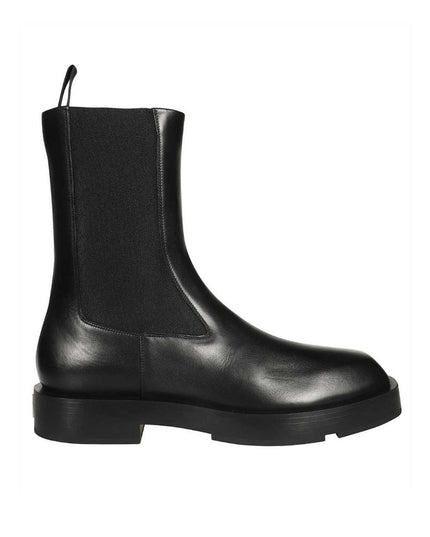 Givenchy Black Calfskin Chelsea Boots