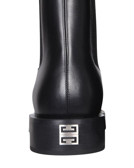 Givenchy Black Calfskin Chelsea Boots