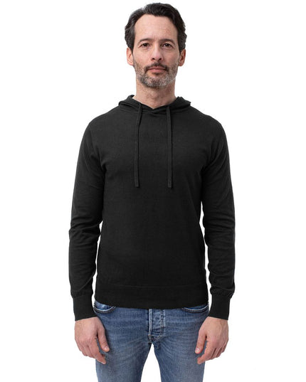 People Of Shibuya Black Cotton Men Hoodie