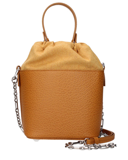 Maison Margiela Brown Leather Handbag