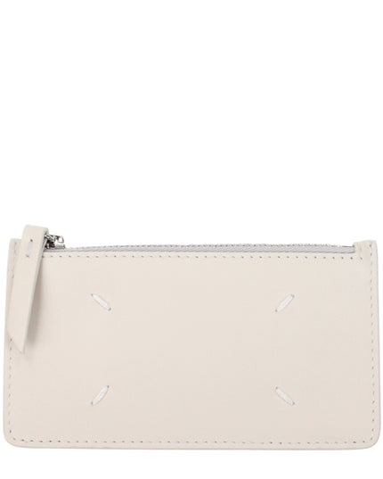 Maison Margiela Beige Leather Wallet